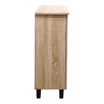 Παπουτσοθήκη-ντουλάπι Mantam pakoworld 12 ζεύγων sonoma 78x34x87εκ