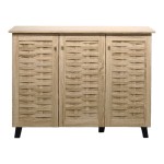Παπουτσοθήκη-ντουλάπι Mantam pakoworld 16 ζεύγων sonoma 115.5x34x87εκ