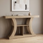 Κονσόλα Conde pakoworld sonoma 160x30x90εκ