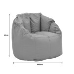 Πολυθρόνα Kerlon pakoworld αδιάβροχο σε μπλε απόχρωση Φ80x65εκ Πολυθρόνα Kerlon pakoworld αδιάβροχο σε μπλε απόχρωση Φ80x65εκ