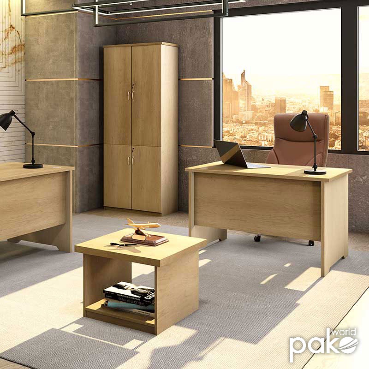 Γραφείο εργασίας επαγγελματικό Amazon pakoworld χρώμα sonoma 120x75x75εκ Γραφείο εργασίας επαγγελματικό Amazon pakoworld χρώμα sonoma 120x75x75εκ