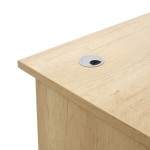 Γραφείο εργασίας επαγγελματικό Amazon pakoworld χρώμα sonoma 150x75x75εκ Γραφείο εργασίας επαγγελματικό Amazon pakoworld χρώμα sonoma 150x75x75εκ