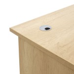 Γραφείο εργασίας επαγγελματικό Amazon pakoworld χρώμα sonoma 180x75x75εκ Γραφείο εργασίας επαγγελματικό Amazon pakoworld χρώμα sonoma 180x75x75εκ