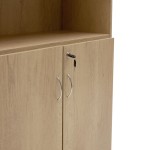 Βιβλιοθήκη γραφείου επαγγελματική Amazon pakoworld χρώμα sonoma 80x40x200εκ Βιβλιοθήκη γραφείου επαγγελματική Amazon pakoworld χρώμα sonoma 80x40x200εκ
