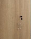 Ντουλάπα γραφείου επαγγελματική Amazon pakoworld χρώμα sonoma 80x40x200εκ Ντουλάπα γραφείου επαγγελματική Amazon pakoworld χρώμα sonoma 80x40x200εκ