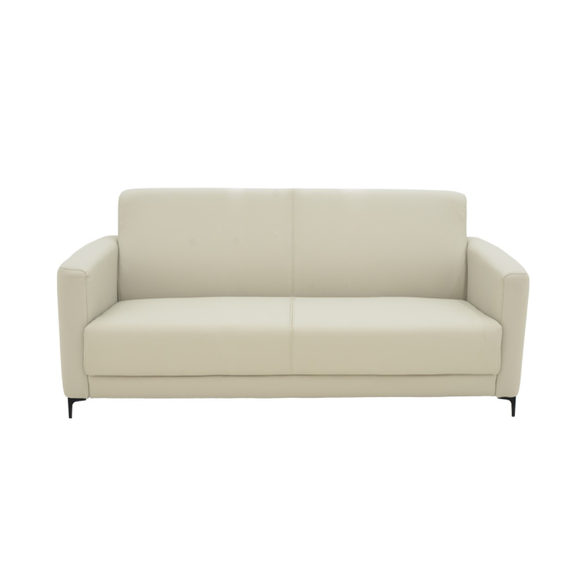 Καναπές τριθέσιος Sidica pakoworld PU σε μπεζ απόχρωση 185x82x81εκ Καναπές τριθέσιος Sidica pakoworld PU σε μπεζ απόχρωση 185x82x81εκ