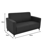 Καναπές διθέσιος Sidica I pakoworld PU σε μπεζ απόχρωση 135x82x81εκ Καναπές διθέσιος Sidica I pakoworld PU σε μπεζ απόχρωση 135x82x81εκ
