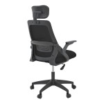 Καρέκλα γραφείου Peja pakoworld mesh ύφασμα μαύρο 58x60x107-117εκ Καρέκλα γραφείου Peja pakoworld mesh ύφασμα μαύρο 58x60x107-117εκ