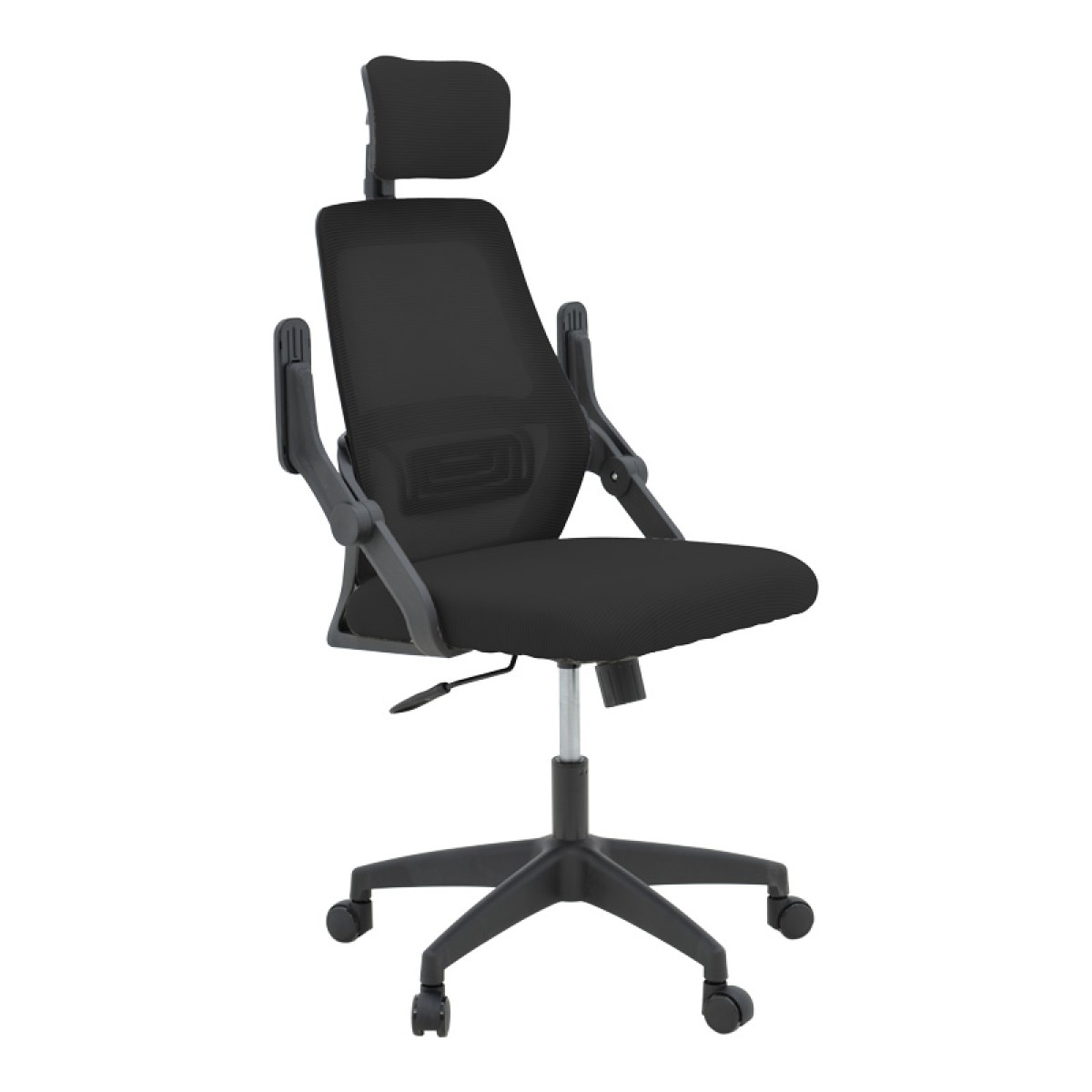 Καρέκλα γραφείου Peja pakoworld mesh ύφασμα μαύρο 58x60x107-117εκ Καρέκλα γραφείου Peja pakoworld mesh ύφασμα μαύρο 58x60x107-117εκ
