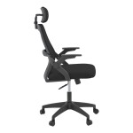 Καρέκλα γραφείου Peja pakoworld mesh ύφασμα μαύρο 58x60x107-117εκ Καρέκλα γραφείου Peja pakoworld mesh ύφασμα μαύρο 58x60x107-117εκ