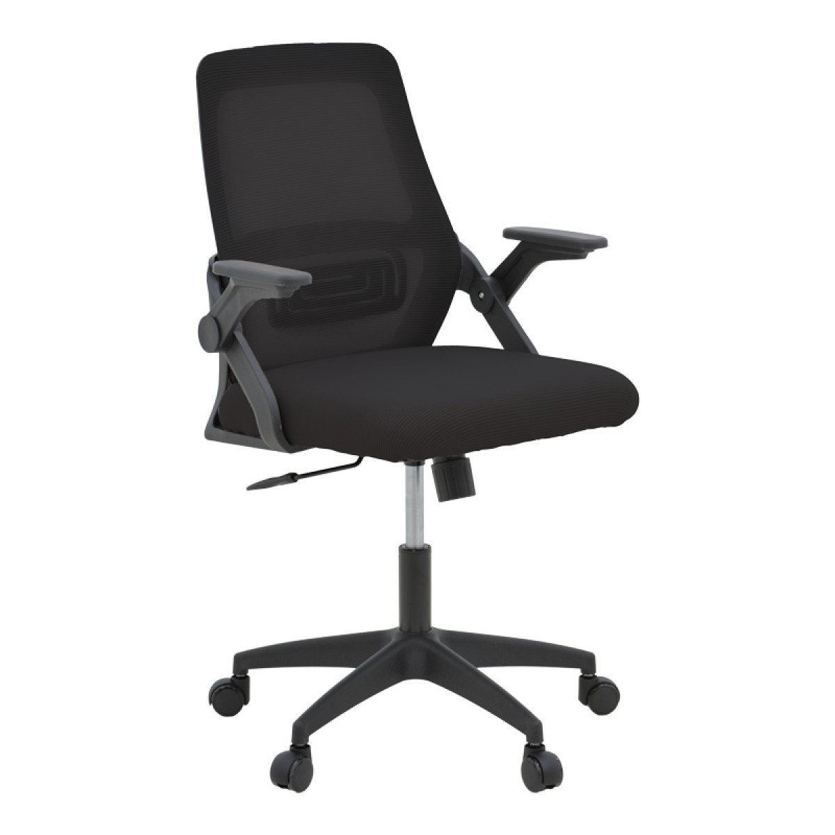 Καρέκλα γραφείου Reji pakoworld mesh ύφασμα μαύρο 58x60x89-99εκ Καρέκλα γραφείου Reji pakoworld mesh ύφασμα μαύρο 58x60x89-99εκ