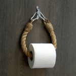 Κρεμάστρα - χαρτοθήκη τοίχου PWF-0226 pakoworld μεταλλική με σχοινί 12x3x38εκ Κρεμάστρα - χαρτοθήκη τοίχου PWF-0226 pakoworld μεταλλική με σχοινί 12x3x38εκ