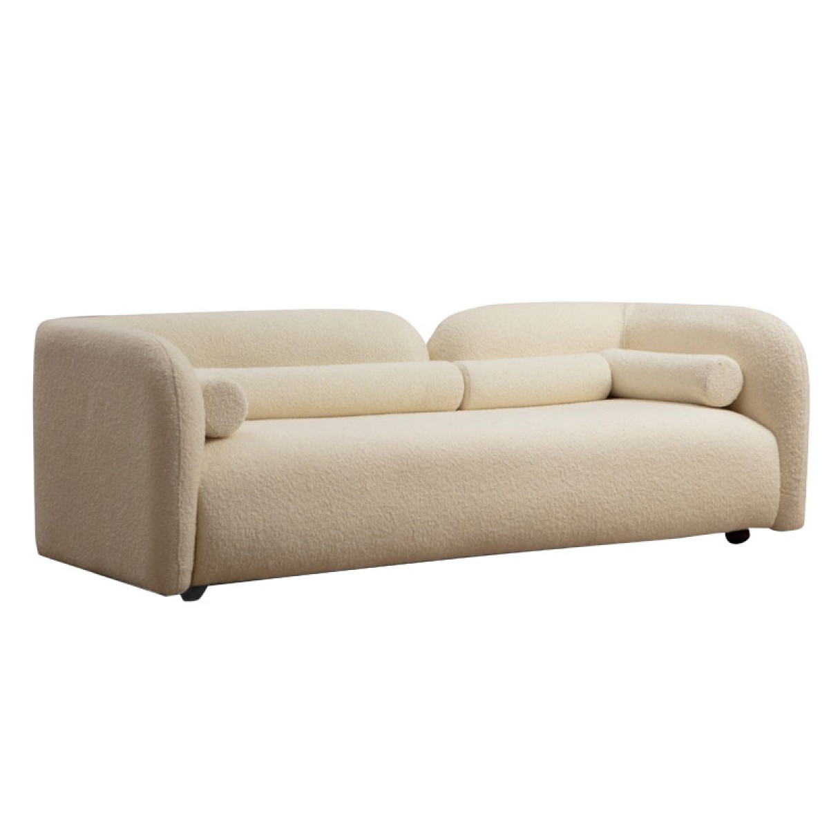 Καναπές 3θέσιος Tranquil I pakoworld ύφασμα μπουκλέ κρεμ 228x90x74εκ Καναπές 3θέσιος Tranquil I pakoworld ύφασμα μπουκλέ κρεμ 228x90x74εκ