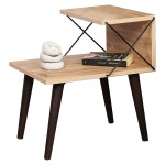 Βοηθητικό τραπέζι-κομοδίνο Gather pakoworld sonoma-καρυδί 50x40x55εκ Βοηθητικό τραπέζι-κομοδίνο Gather pakoworld sonoma-καρυδί 50x40x55εκ