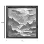Πίνακας σε καμβά Jedia pakoworld με ψηφιακή εκτύπωση 50x3.5x50εκ Πίνακας σε καμβά Jedia pakoworld με ψηφιακή εκτύπωση 50x3.5x50εκ
