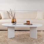 Τραπέζι σαλονιού Tabletod pakoworld σε λευκή απόχρωση 119x60x40εκ Τραπέζι σαλονιού Tabletod pakoworld σε λευκή απόχρωση 119x60x40εκ
