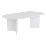 Τραπέζι σαλονιού Tabletod pakoworld σε λευκή απόχρωση 119x60x40εκ Τραπέζι σαλονιού Tabletod pakoworld σε λευκή απόχρωση 119x60x40εκ