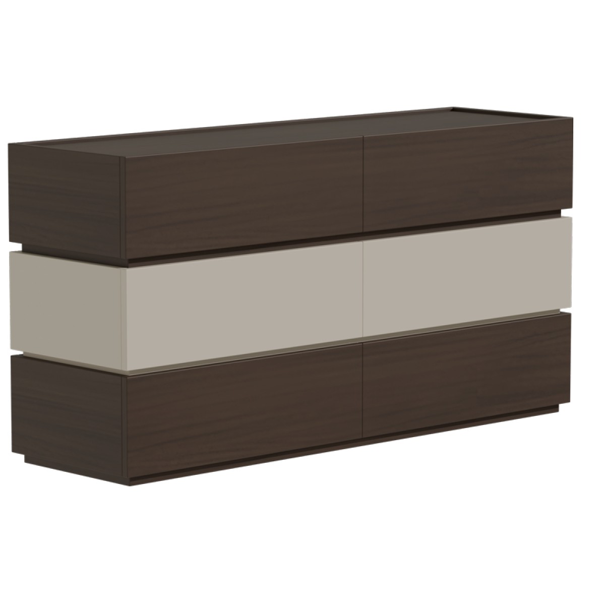 Συρταριέρα Sonlen pakoworld mdf σε καρυδί-μπεζ απόχρωση 120x40x72εκ Συρταριέρα Sonlen pakoworld mdf σε καρυδί-μπεζ απόχρωση 120x40x72εκ