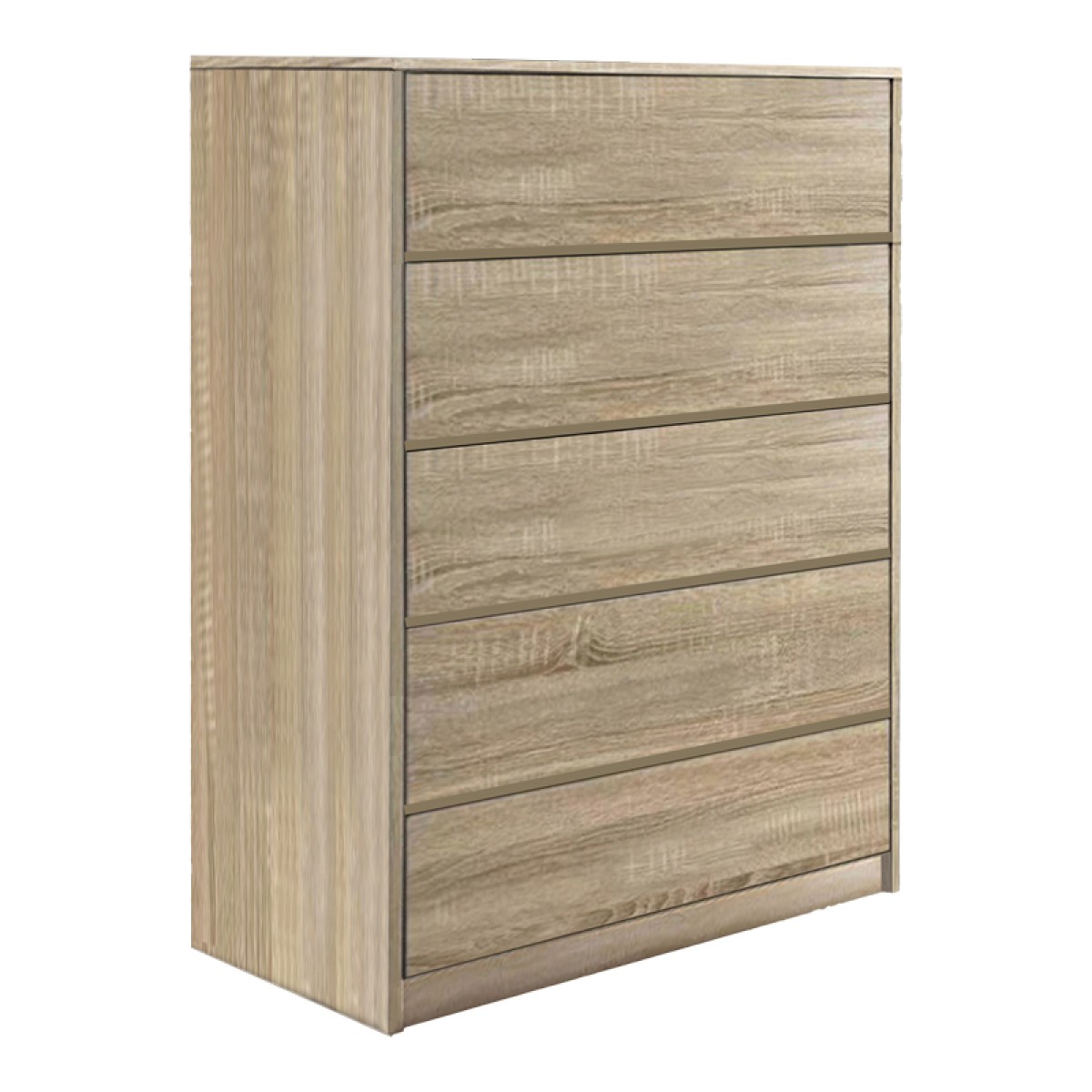 Συρταριέρα Kuanger pakoworld mdf σε φυσική απόχρωση 80x40x109εκ Συρταριέρα Kuanger pakoworld mdf σε φυσική απόχρωση 80x40x109εκ