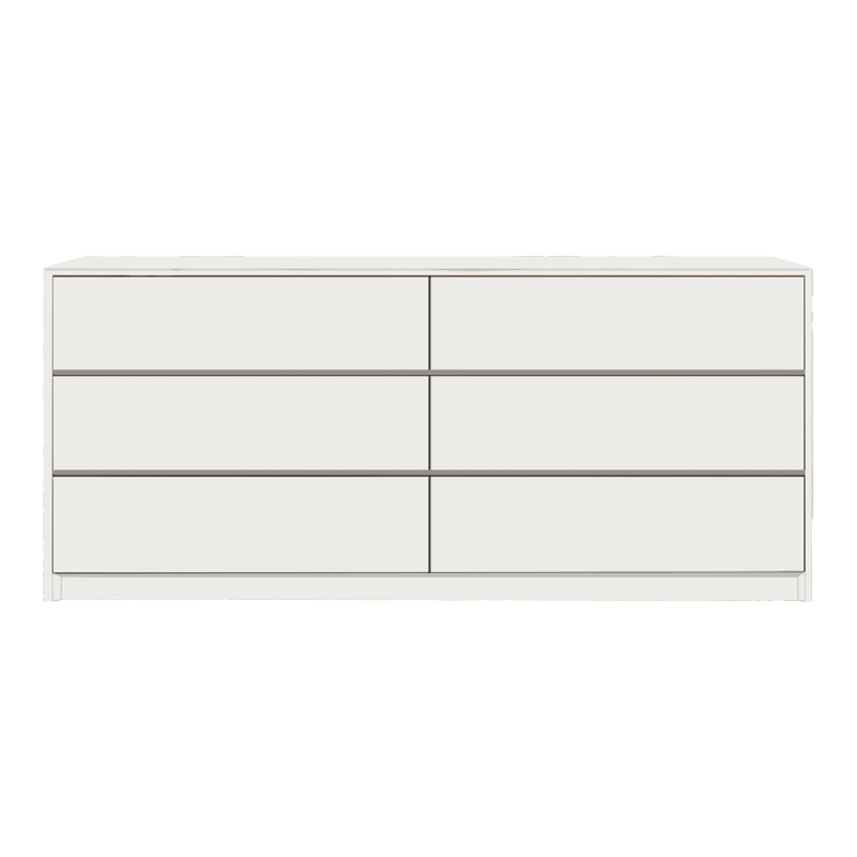 Συρταριέρα Kuanger pakoworld mdf σε λευκή απόχρωση 120x40x70εκ Συρταριέρα Kuanger pakoworld mdf σε λευκή απόχρωση 120x40x70εκ