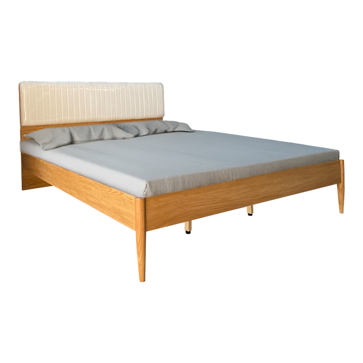 Κρεβάτι Akva pakoworld διπλό mdf σε φυσική απόχρωση 150x200εκ Κρεβάτι Akva pakoworld διπλό mdf σε φυσική απόχρωση 150x200εκ