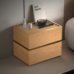 Κομοδίνο Sonlen pakoworld mdf σε oak απόχρωση 60x40x44.5εκ Κομοδίνο Sonlen pakoworld mdf σε oak απόχρωση 60x40x44.5εκ