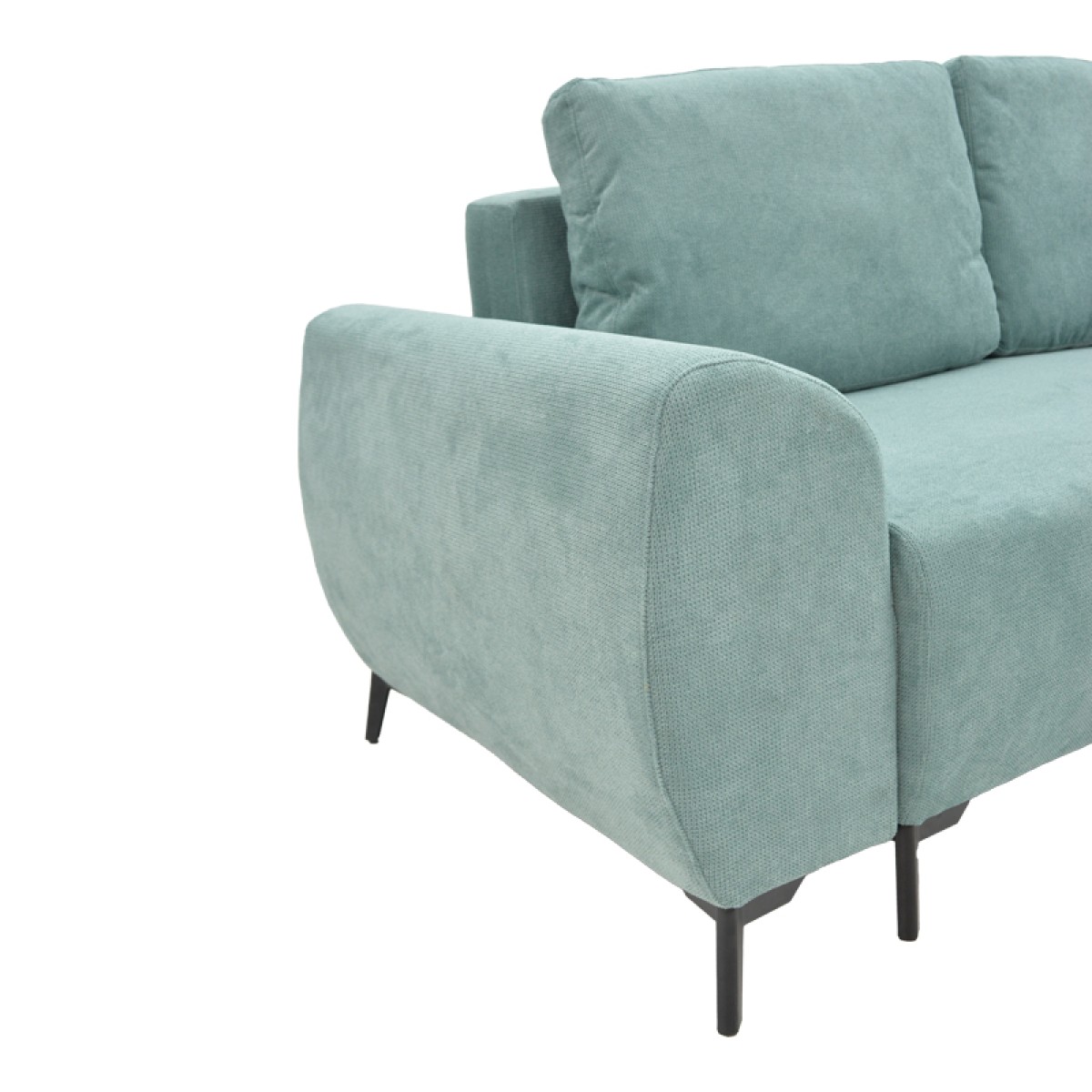 Kαναπές κρεβάτι τριθέσιος αναστρέψιμος Settee pakoworld ύφασμα με αποθηκευτικό χώρο σε μέντα απόχρωση 286x204x93εκ Kαναπές κρεβάτι τριθέσιος αναστρέψιμος Settee pakoworld ύφασμα με αποθηκευτικό χώρο σε μέντα απόχρωση 286x204x93εκ