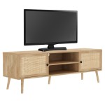 Έπιπλο τηλεόρασης Oslo pakoworld sonoma 150x39x49εκ Έπιπλο τηλεόρασης Oslo pakoworld sonoma 150x39x49εκ