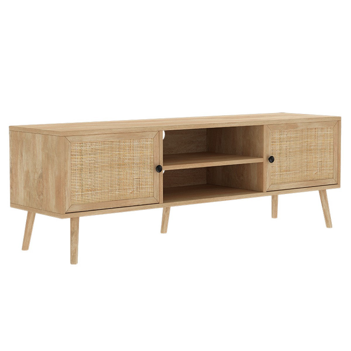 Έπιπλο τηλεόρασης Oslo pakoworld sonoma 150x39x49εκ Έπιπλο τηλεόρασης Oslo pakoworld sonoma 150x39x49εκ