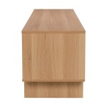 Έπιπλο τηλεόρασης Jenfia pakoworld mdf σε φυσική απόχρωση 150x39x45,5εκ