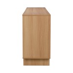 Μπουφές Jenfia pakoworld mdf σε φυσική απόχρωση 150x39x75,5εκ