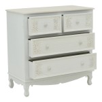 Συρταριέρα Pazlen Inart mdf σε λευκή αντικέ απόχρωση 80x40x80εκ Συρταριέρα Pazlen Inart mdf σε λευκή αντικέ απόχρωση 80x40x80εκ
