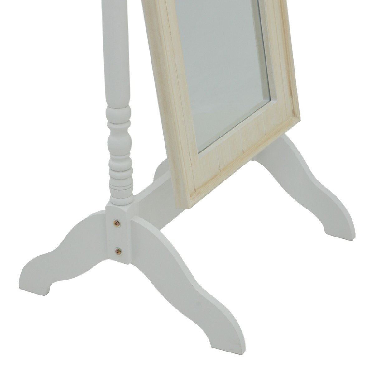 Καθρέπτης Malone Inart mdf σε λευκή αντικέ απόχρωση 55x50x160εκ Καθρέπτης Malone Inart mdf σε λευκή αντικέ απόχρωση 55x50x160εκ