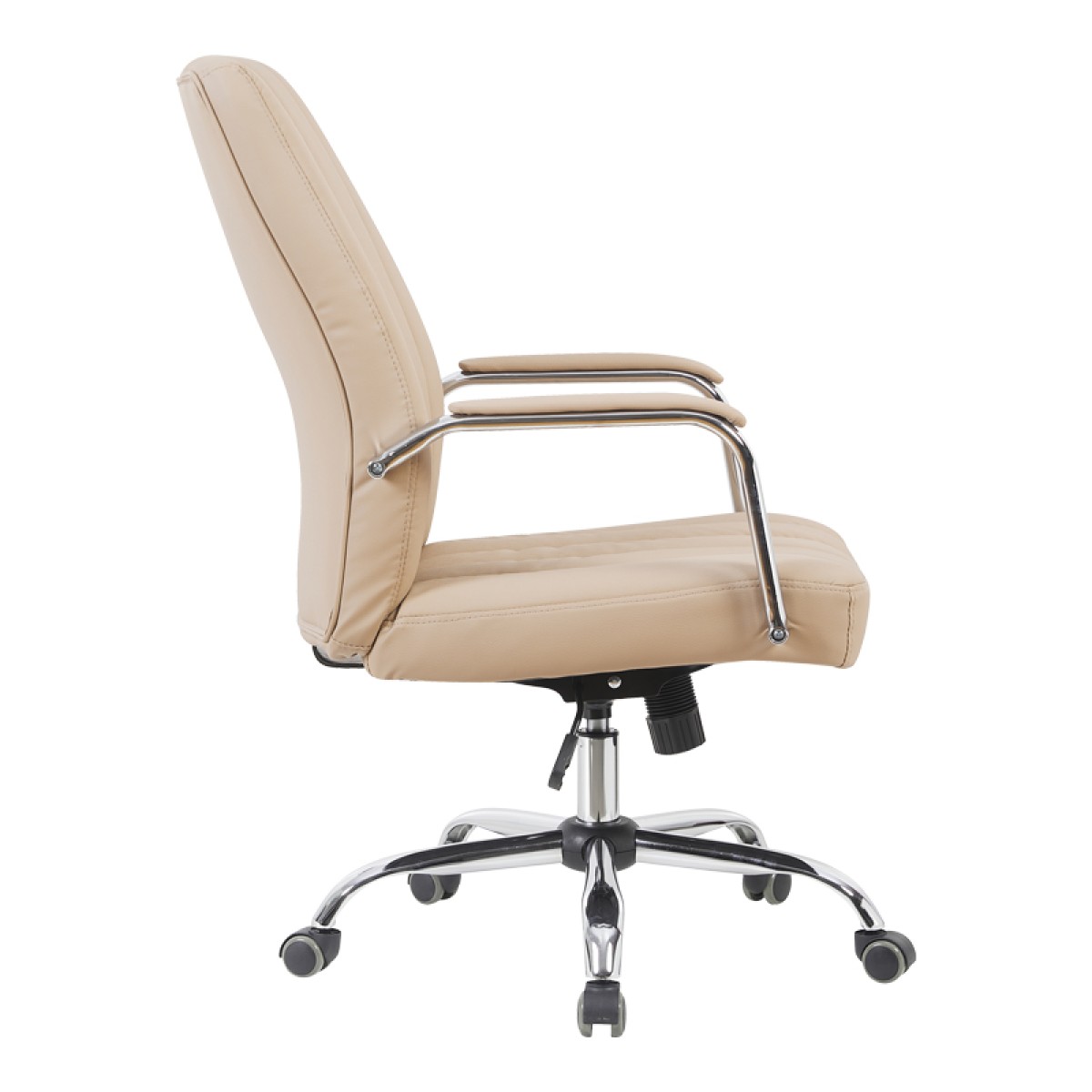 Καρέκλα γραφείου διευθυντή Mido pakoworld pu cappuccino 58x71x100-106εκ