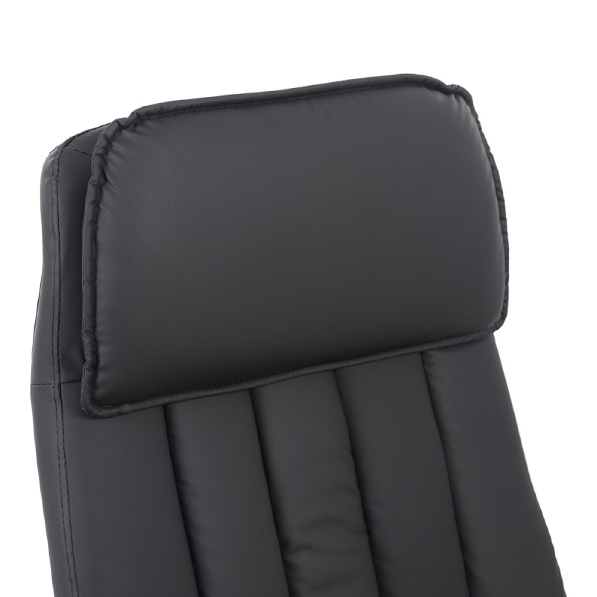 Καρέκλα γραφείου διευθυντή Morales pakoworld pu μαύρο 60x70x118-124εκ