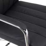 Καρέκλα γραφείου διευθυντή Morales pakoworld pu μαύρο 60x70x118-124εκ