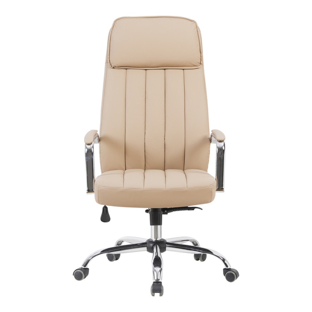 Καρέκλα γραφείου διευθυντή Morales pakoworld pu cappuccino 60x70x118-124εκ