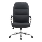 Καρέκλα γραφείου διευθυντή Normie pakoworld pu μαύρο 58x65x103-111εκ