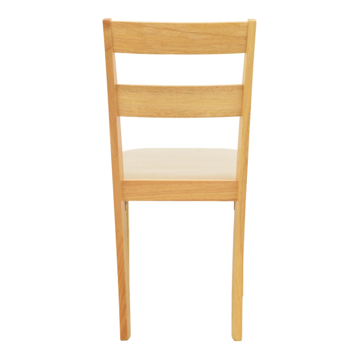 Καρέκλα Dallan pakoworld rubberwood σε φυσική απόχρωση 40x47.5x89εκ