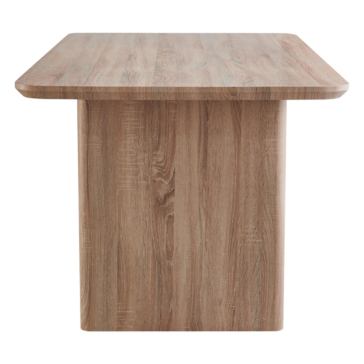 Tραπέζι Faghan pakoworld καφέ mdf 180x90x76εκ Tραπέζι Faghan pakoworld καφέ mdf 180x90x76εκ