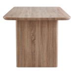 Tραπέζι Faghan pakoworld καφέ mdf 180x90x76εκ Tραπέζι Faghan pakoworld καφέ mdf 180x90x76εκ