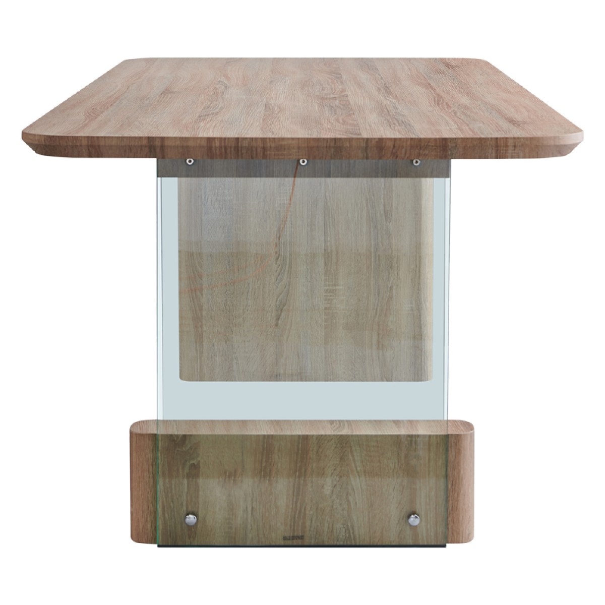 Tραπέζι Faghan pakoworld καφέ mdf 180x90x76εκ Tραπέζι Faghan pakoworld καφέ mdf 180x90x76εκ