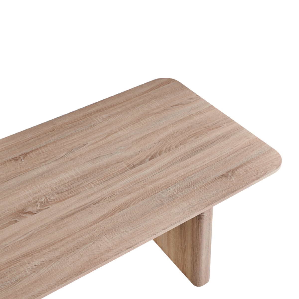 Tραπέζι Faghan pakoworld καφέ mdf 180x90x76εκ Tραπέζι Faghan pakoworld καφέ mdf 180x90x76εκ