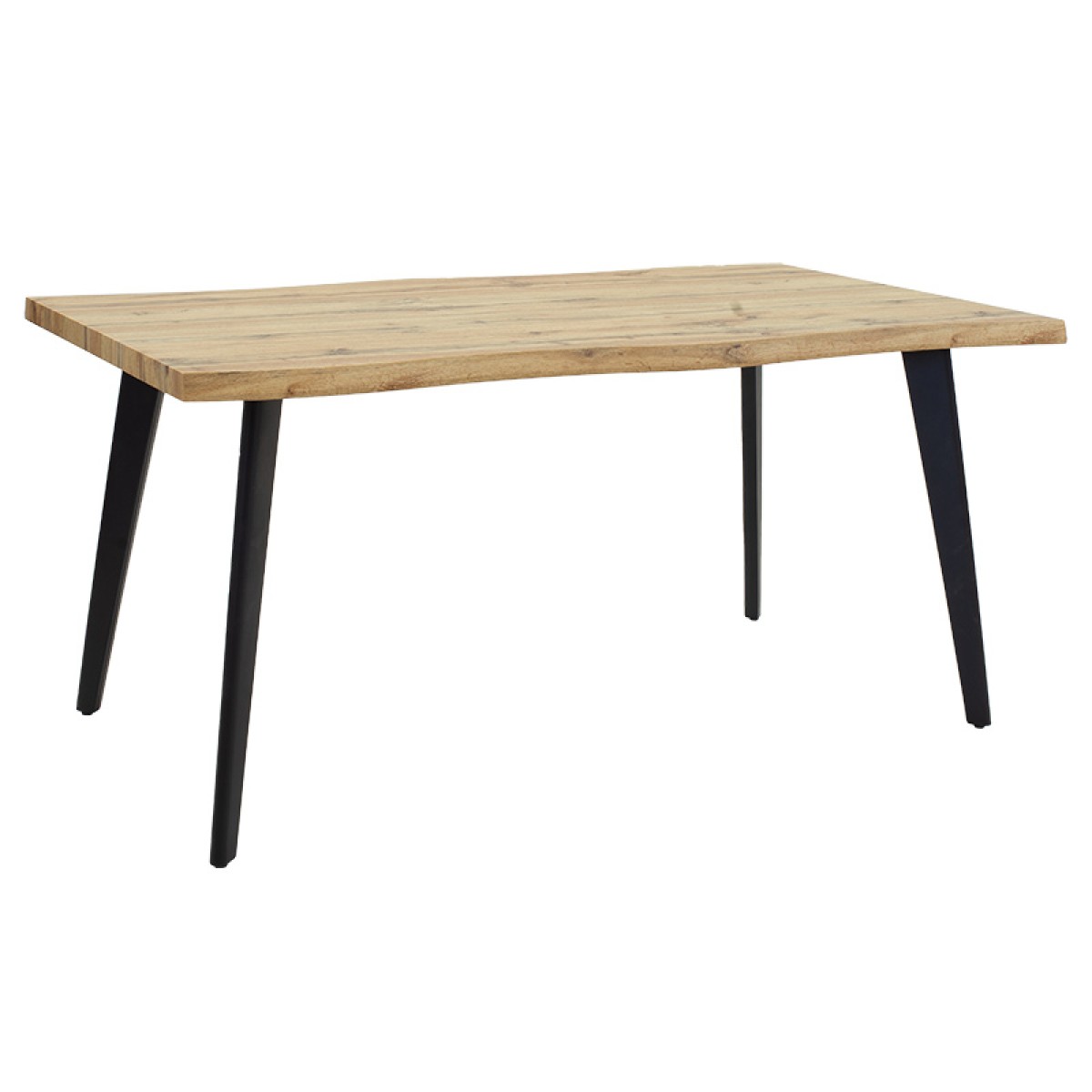 Τραπέζι Velto pakoworld MDF sonoma 160x90x76εκ Τραπέζι Velto pakoworld MDF sonoma 160x90x76εκ