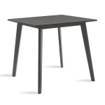 Τραπέζι Benson pakoworld MDF σε rustic grey απόχρωση 80x80x75εκ Τραπέζι Benson pakoworld MDF σε rustic grey απόχρωση 80x80x75εκ