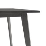 Τραπέζι Benson pakoworld MDF σε rustic grey απόχρωση 80x80x75εκ Τραπέζι Benson pakoworld MDF σε rustic grey απόχρωση 80x80x75εκ