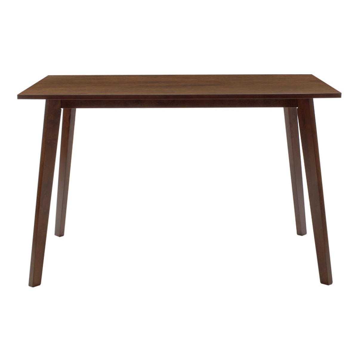 Τραπέζι Benson pakoworld MDF σε καρυδί απόχρωση 120x75x75εκ Τραπέζι Benson pakoworld MDF σε καρυδί απόχρωση 120x75x75εκ