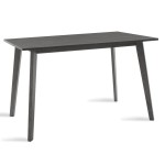 Τραπέζι Benson pakoworld MDF σε rustic grey απόχρωση 120x75x75εκ Τραπέζι Benson pakoworld MDF σε rustic grey απόχρωση 120x75x75εκ