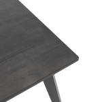 Τραπέζι Benson pakoworld MDF σε rustic grey απόχρωση 120x75x75εκ Τραπέζι Benson pakoworld MDF σε rustic grey απόχρωση 120x75x75εκ
