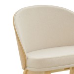 Καρέκλα Sarian pakoworld μπεζ ύφασμα-rubberwood φυσικό πόδι 69,5x71x70.5εκ Καρέκλα Sarian pakoworld μπεζ ύφασμα-rubberwood φυσικό πόδι 69,5x71x70.5εκ
